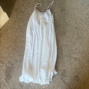 Elegant White Women's Nightgown